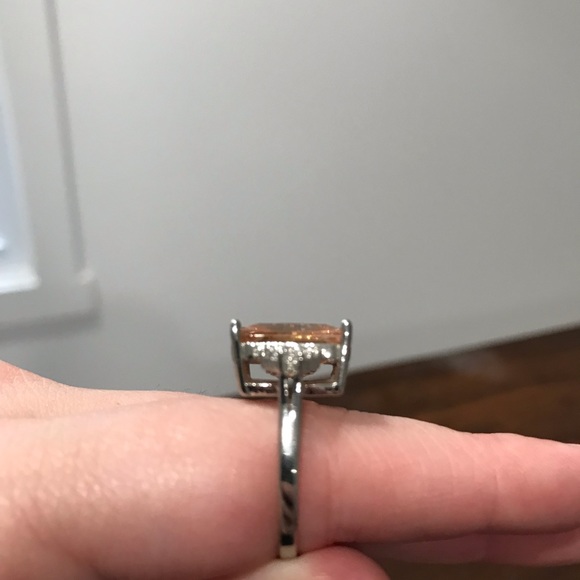 5 For $20 🥳 925 Silver Peach Stone Ring - Picture 4 of 6